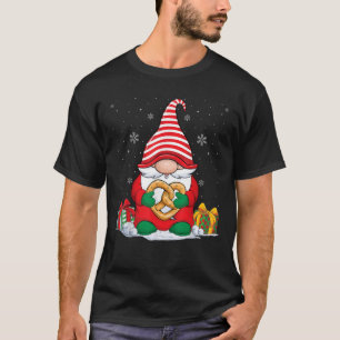 Pretzel-Weihnachts-Gnome Süßer Pretzel-Liebhaber M T-Shirt