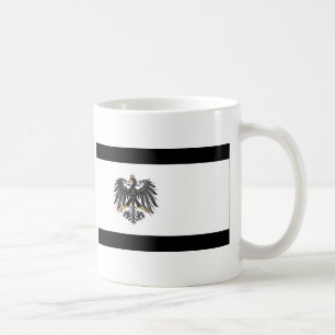Preussen (1892-1918) Preußen-Flagge Kaffeetasse