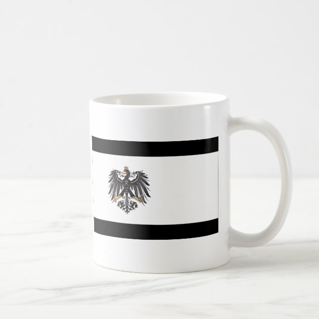 Preussen (1892-1918) Preußen-Flagge Kaffeetasse (Rechts)