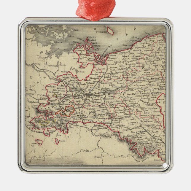 Preußen 5 silbernes ornament (Vorne)