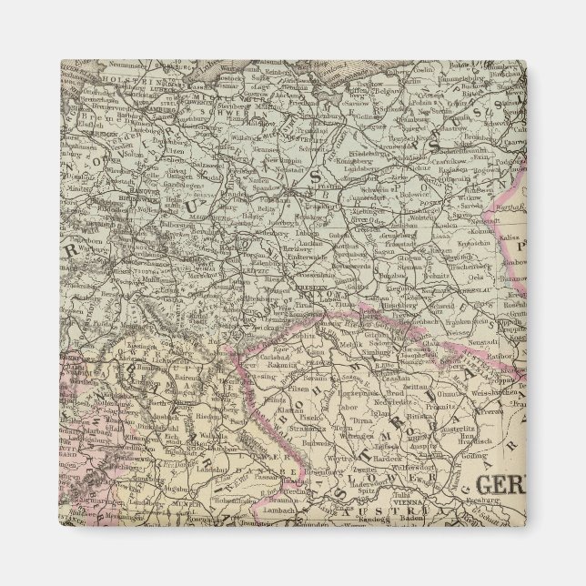 Preußen, deutsche Staaten Magnet (Vorne)