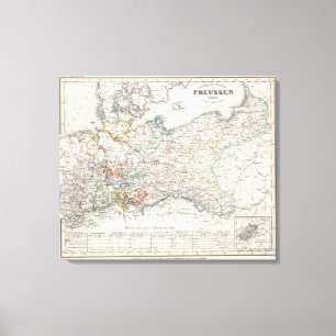 Preußen, die Schweiz Leinwanddruck