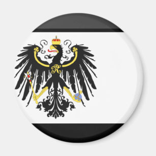 Preussen Flaggen-Edelstein Magnet