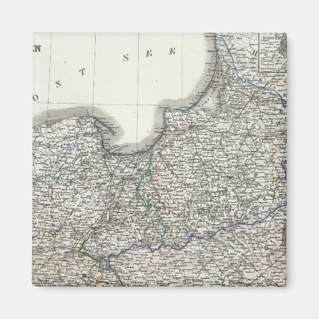 Preussen, Posen, Polen Magnet (Vorne)