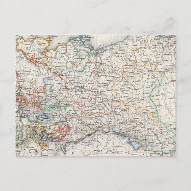 Preußen, Schweiz Postkarte (Vorderseite)