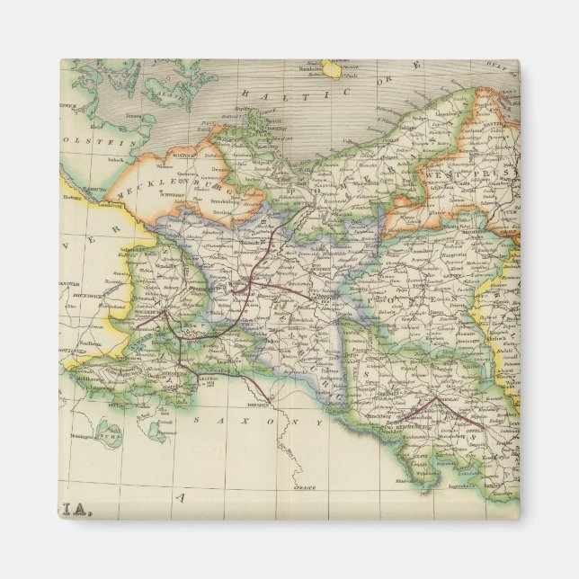 Preußen und Polen Magnet (Vorne)