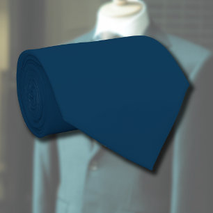 Preußisch Blue Solid Color   Classic   elegant Krawatte