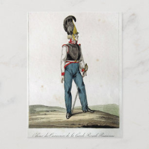 Preußische Garde Cuirassier Postkarte