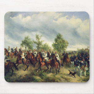 Preussische Kavallerie auf Expedition Mousepad
