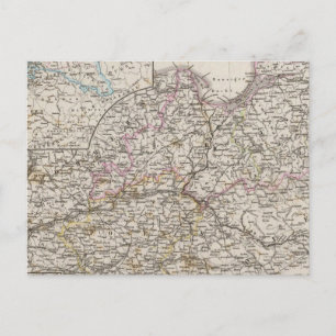 Preußische Provinzen Postkarte