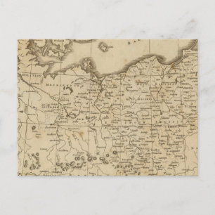 preußische Staaten 3 Postkarte