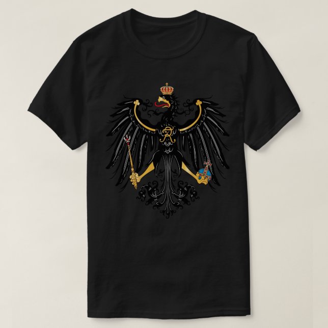 Preußischer Adler T-Shirt (Design vorne)