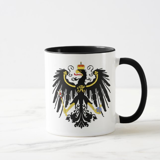 Preußisches Flaggen-Mug Tasse (Rechts)