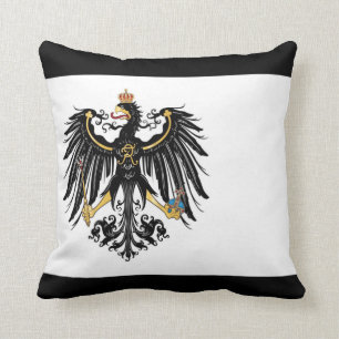 Preussisches Flaggen-Wurfs-Kissen Kissen