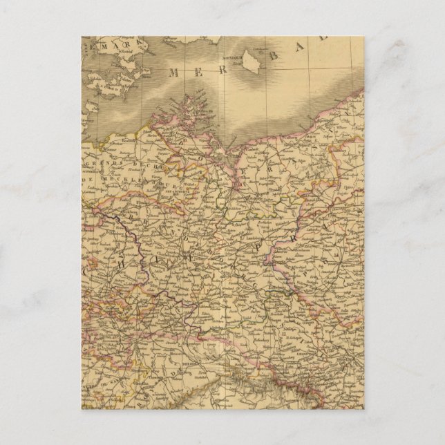 Preußisches Reich 2 Postkarte (Vorderseite)