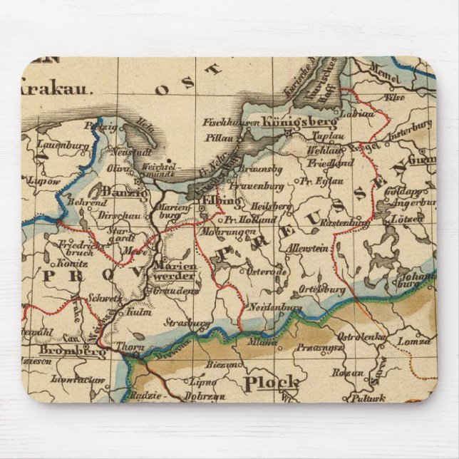 preußisches Reich Mousepad (Vorne)
