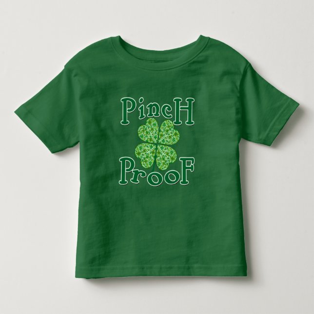 PREUVE de PINCEMENT avec le T-shirt d'Irlandais de (Devant)
