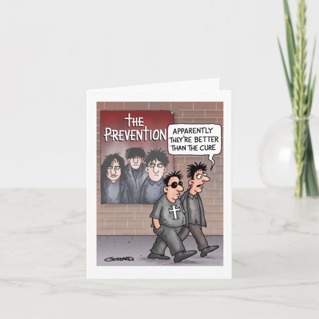 Prevention is better than cure karte (Vorderseite)