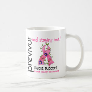 Previvor 9 Brustkrebs Kaffeetasse
