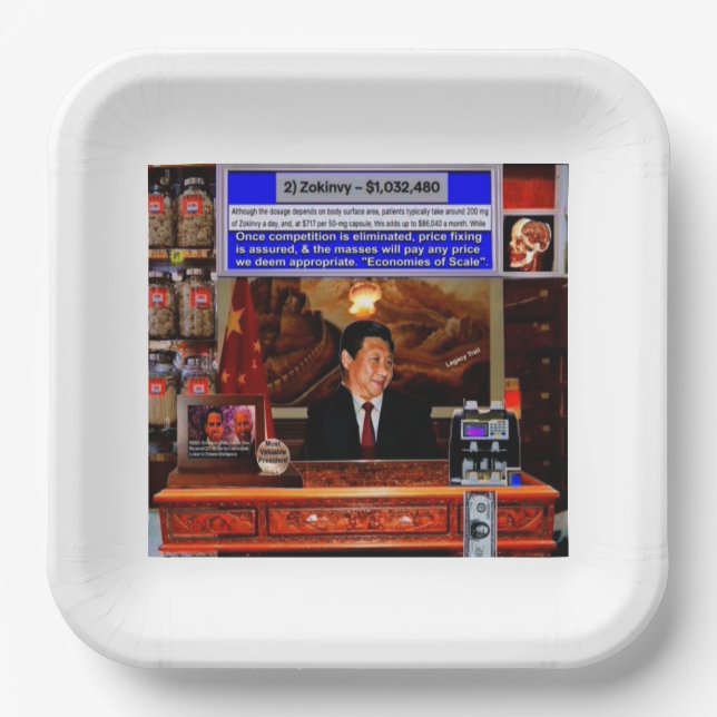 price fixing pappteller (Vorderseite)