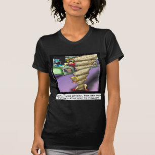 Pricey Himmlisch Treppe Funny T-Shirt