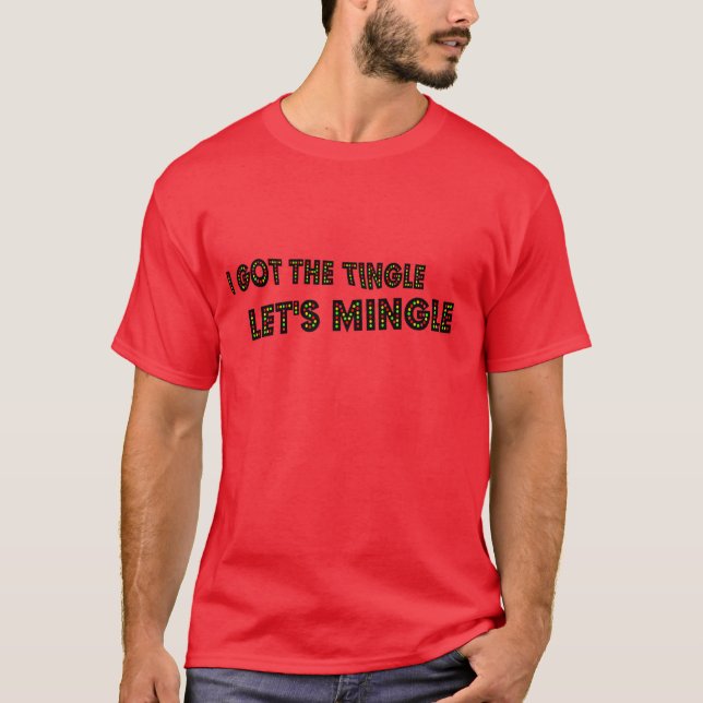 Prickeln vermischt sich T-Shirt (Vorderseite)