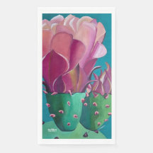 Prickly Birne Art on Guest Handtuch