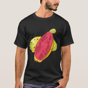 Prickly Birnen Frucht Lebensmittel Vegan Vegetaris T-Shirt