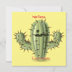 Prickly Irate Cactus Thunder_Cove Einladung