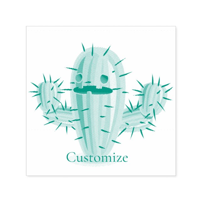 Prickly Irate Cactus Thunder_Cove Permastempel (Design)