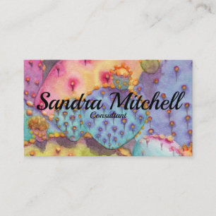 Prickly Pear Cactus Personnaliser les Cartes de vi