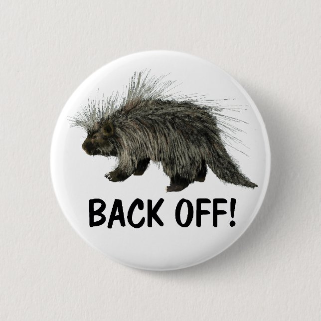 Prickly Porky Button (Vorderseite)