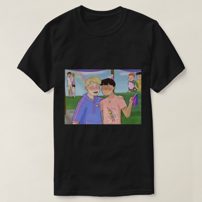 Pride 2019 Mob Psycho 100 T-Shirt (Design vorne)