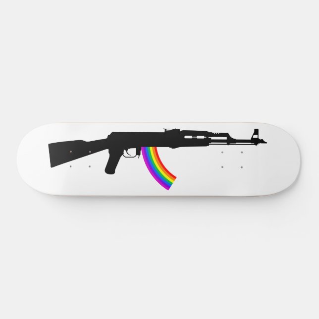 Pride Ak 47 Skateboard (Horizontal)