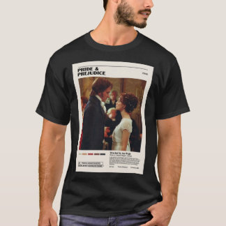 Pride & Préjudice Poster T-shirt classique
