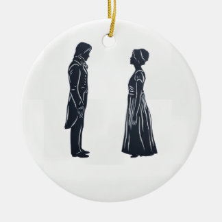 Pride and Prejudice Keramik Ornament