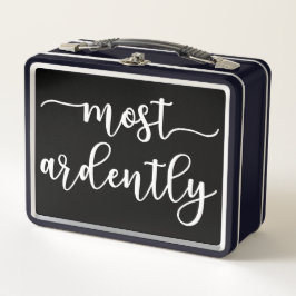 Pride And Prejudice Mr. Darcy - Most Ardently I Metall Brotdose