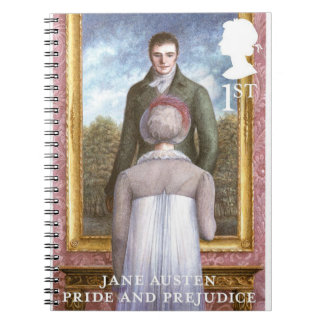 Pride and Prejudice stamp design Notizblock