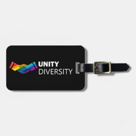 PRIDE BLACK HAND SHAKE GEPÄCKANHÄNGER