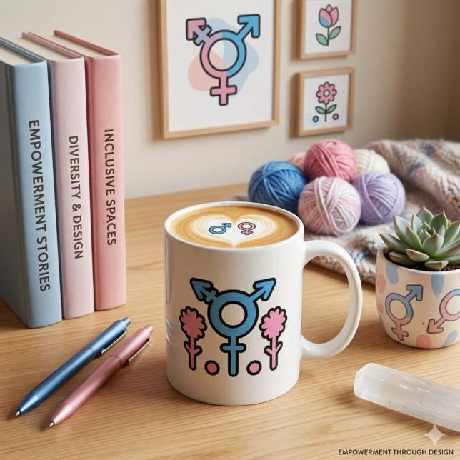 Pride Blossom Celebration Tasse (Von Creator hochgeladen)
