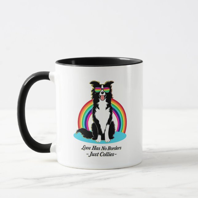 „Pride Collie“ Tasse (Links)