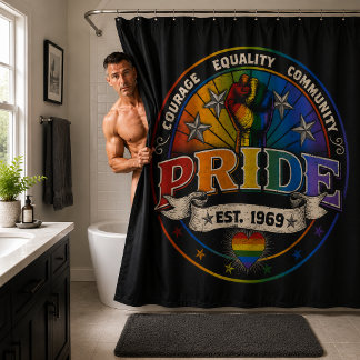 Pride Est. 1969 Duschvorhang