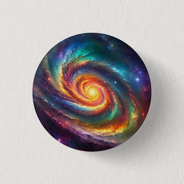 Pride Galaxy -  Button (Vorderseite)
