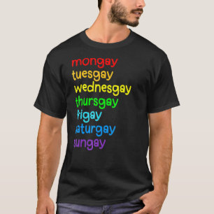 Pride Gay Agenda Liebe LGbt T-Shirt