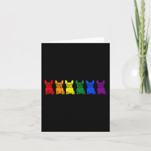 Pride Gay Pride Lgbt-q Ally Dog Puppy Lover Karte