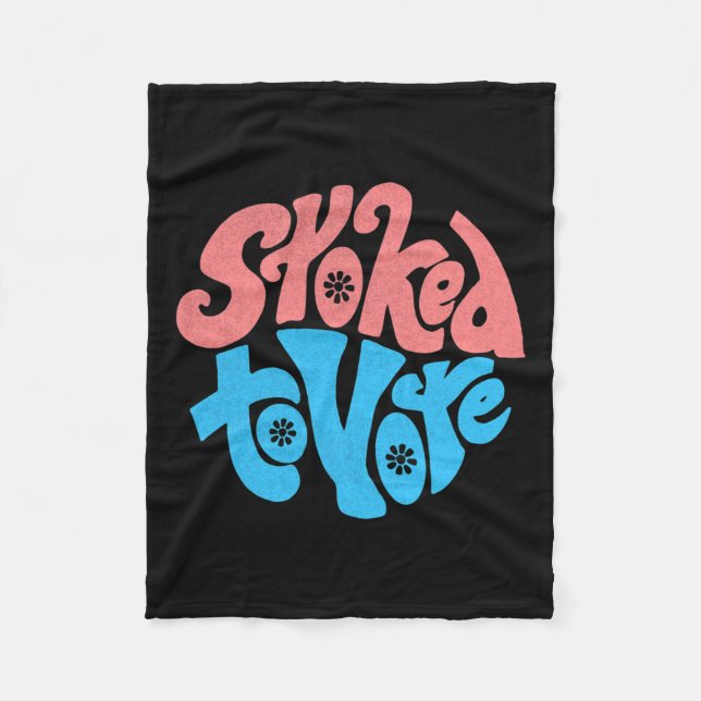 Pride Gift zur Abstimmung 2020 Vintag 1 Fleecedecke (Vorderseite)