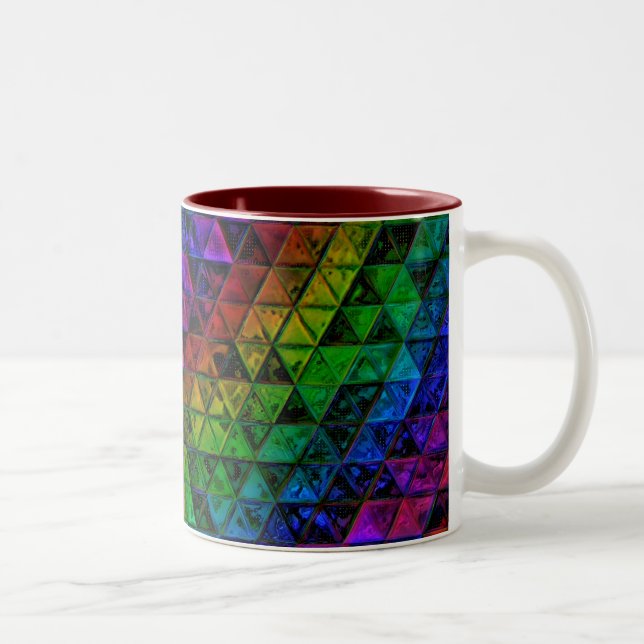 Pride Glas  Zweifarbige Tasse (Rechts)