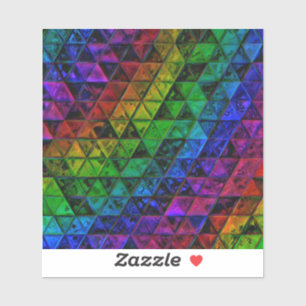 Pride Glass Aufkleber