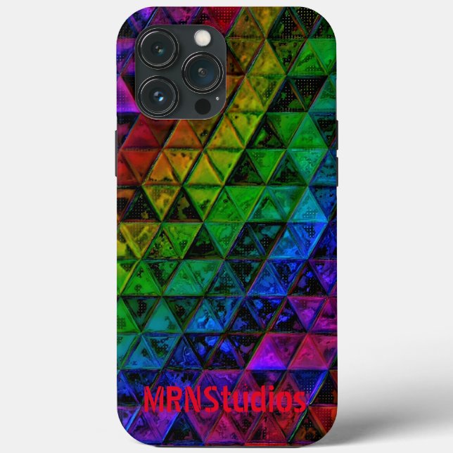 Pride Glass Case-Mate iPhone Hülle (Rückseite)