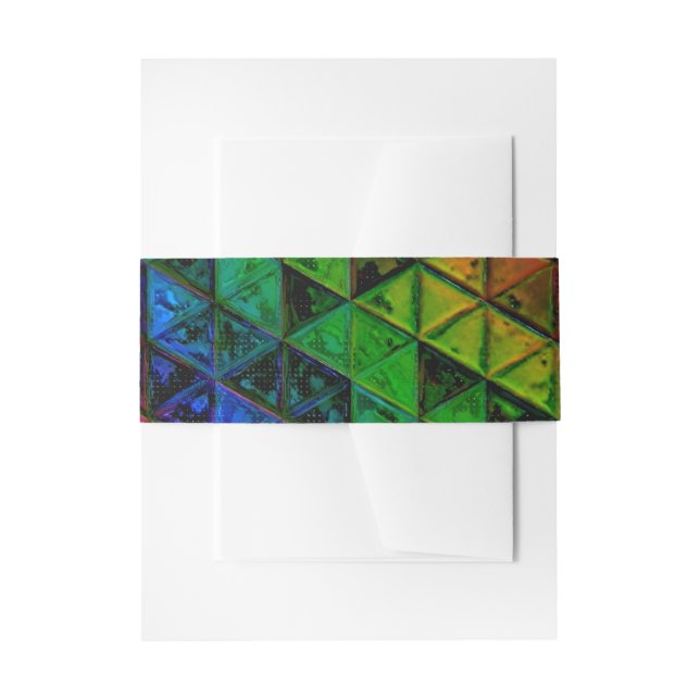 Pride Glass Einladungsbanderole (Vorderseite Beispiel)